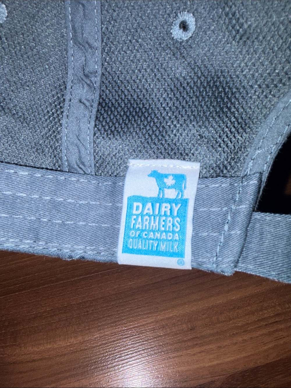 Adult Dairy Farmers Of Canada Blue Baseball Cap with Ice Cream Embroidery - Picture 4 of 5